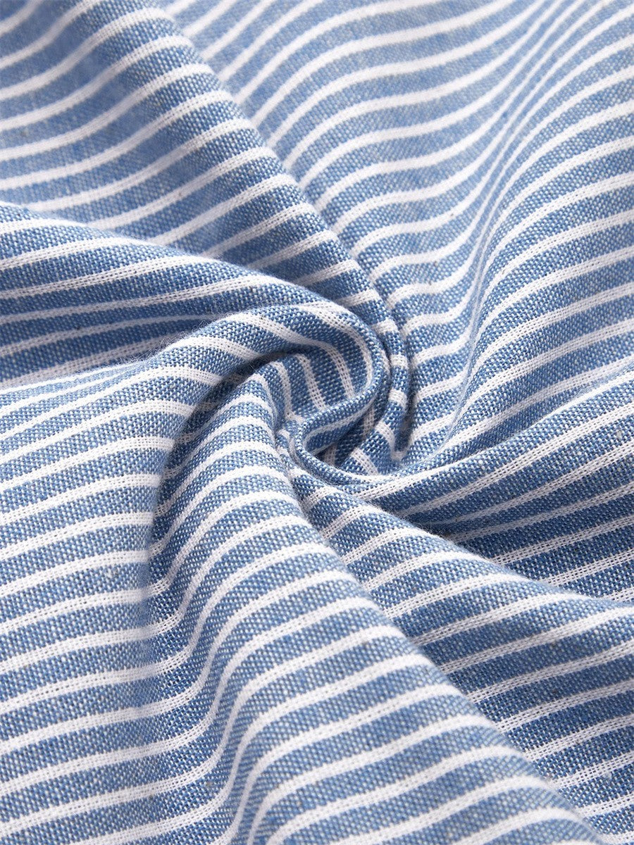 Wanda | Striped Midi Dress – Light, Everyday Ease
