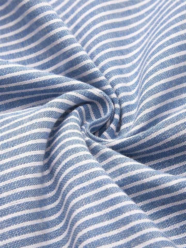 Wanda | Striped Midi Dress – Light, Everyday Ease