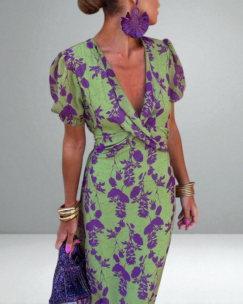 Cerine | Floral Dress – Soft, Effortless Comfort