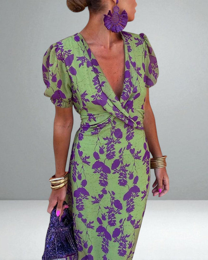 Cerine | Floral Dress – Soft, Effortless Comfort