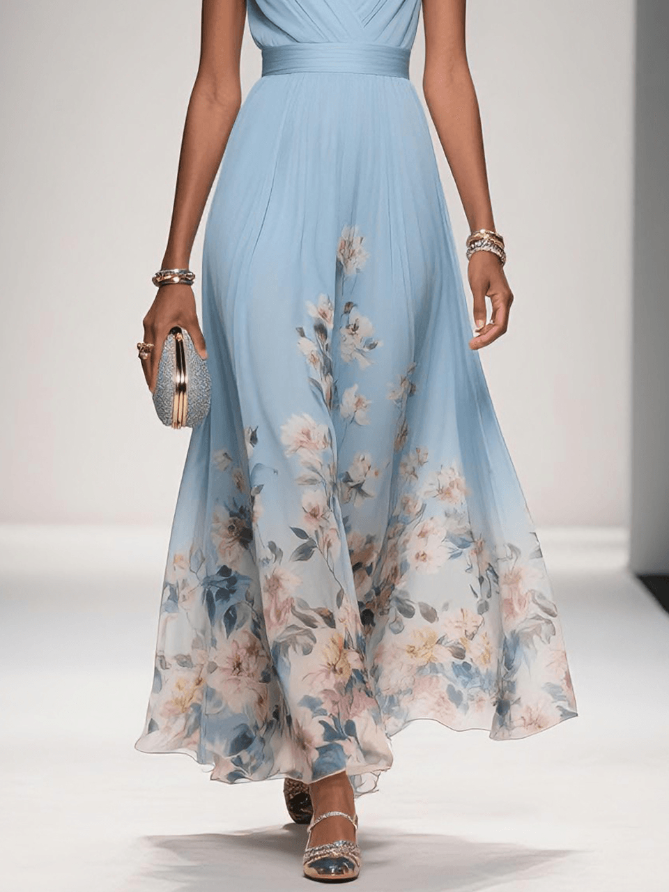 Rose | Floral Maxi Dress – Light, Easy Elegance