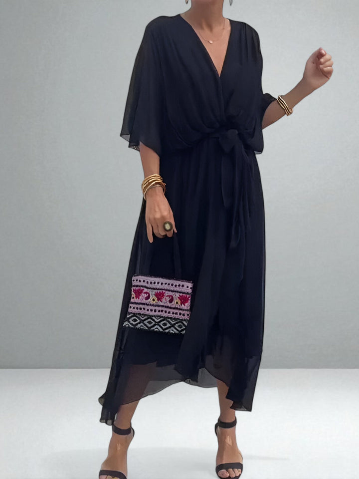 Monica | Chiffon Dress – Soft, Flowing Elegance