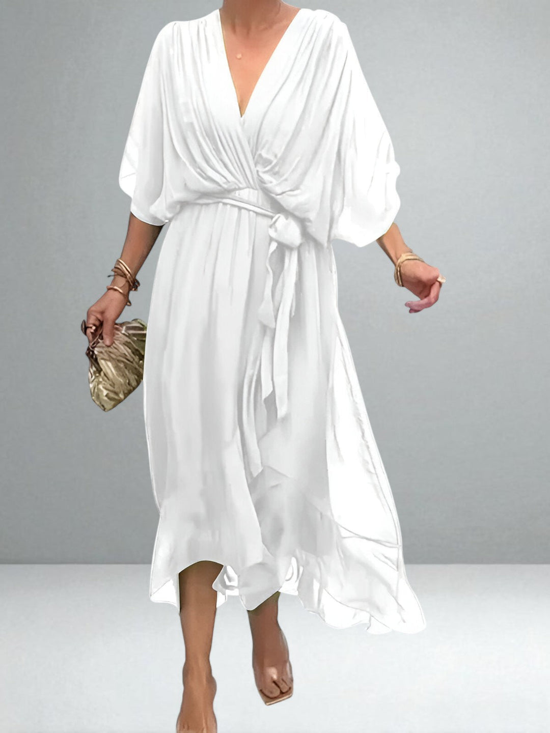 Monica | Chiffon Dress – Soft, Flowing Elegance
