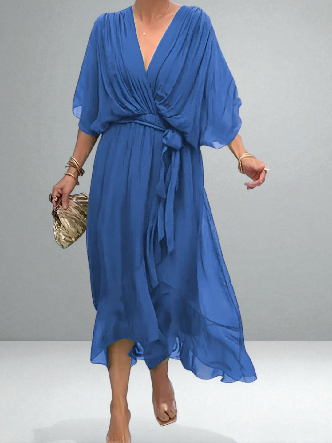 Monica | Chiffon Dress – Soft, Flowing Elegance
