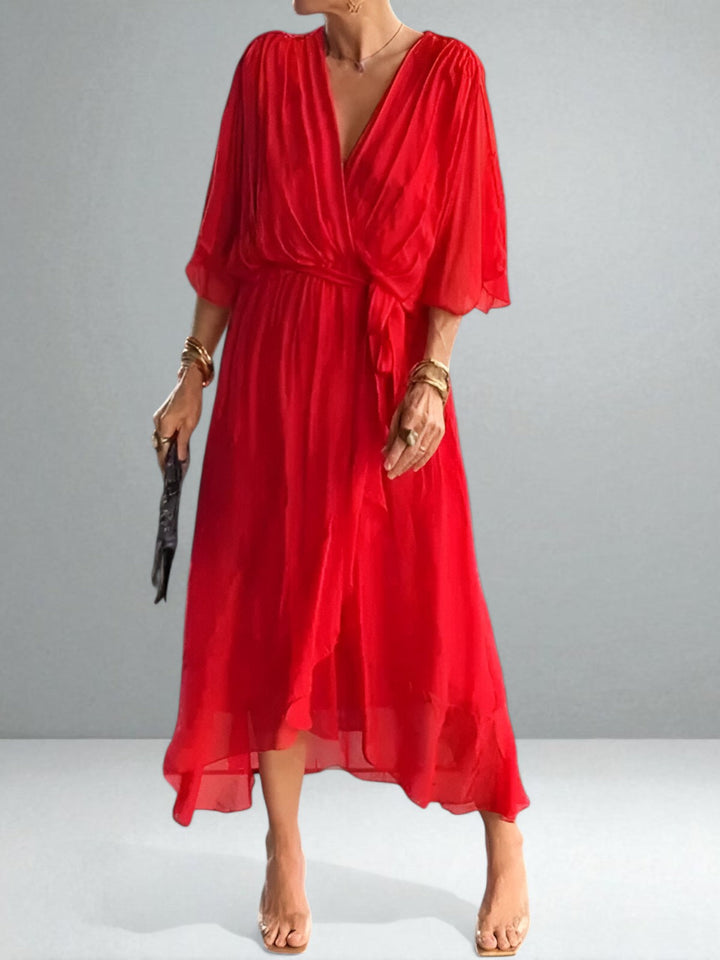 Monica | Chiffon Dress – Soft, Flowing Elegance