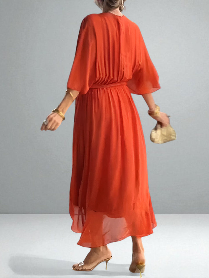 Monica | Chiffon Dress – Soft, Flowing Elegance